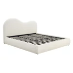 Kép 1/4 - TALINN 180x200 Ágyneműtartós krémszínű Boucle