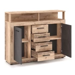 Kép 4/5 - Elegáns fiókos szekrény 119 5 cm magasra