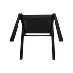 Kép 17/19 - Rakásolható szék, sötétszürke/fekete, ALDERA