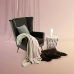 Kép 3/15 - Fotel-füles, taupe-szürke-barna/bükk, RODEZA