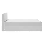 Kép 9/19 - Boxspring típusú ágy 120x200, világosszürke, FERATA KOMFORT