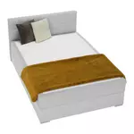Kép 12/19 - Boxspring típusú ágy 120x200, világosszürke, FERATA KOMFORT