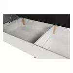 Kép 9/19 - Boxspring típusú ágy 180x200, világosszürke, FERATA KOMFORT