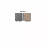 Kép 2/6 - Alsó szekrény, artisan tölgy/szürke matt ,fogantyúkkal, LANGEN D60S3