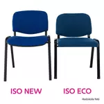 Kép 18/18 - Irodai szék, szürke, ISO 2 NEW
