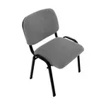 Kép 7/18 - Irodai szék, szürke, ISO 2 NEW