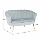 Kép 2/19 - NOBLIN Pad Art-deco stílusban