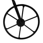 Kép 8/10 - Kerékpár alakú RETRO virágcserép, bordó/fekete, SEMIL