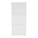 Kép 4/17 - Praktikus moduláris szekrény, fehér/mintás, ZERUS
