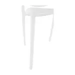 Kép 4/17 - Rakásolható szék, fehér, FEDRA NEW
