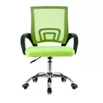 Kép 4/7 - Irodai szék, zöld/fekete, DEX 4 NEW