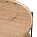 Kép 2/3 - Dohánytóasztal, artisan tölgy/fekete, LAPIS