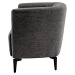 Kép 5/13 - Design fotel, szürke/fekete, KAPY