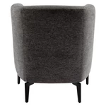 Kép 6/13 - Design fotel, szürke/fekete, KAPY