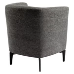 Kép 7/13 - Design fotel, szürke/fekete, KAPY