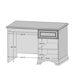 Kép 2/4 - PC-asztal