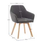 Kép 8/10 - CLORIN 2 NEW - 4. kép|||Dizájnos fotel