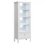 Kép 1/2 - Vitrin 1W1S, fehér, OLJE