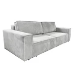 Kép 1/7 - Kihúzható heverő, világosszürke, HARPERA BIG SOFA