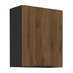 Kép 1/7 - Felső szekrény, okapi dió/fekete, MENZO 60 G-72 1F