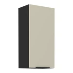 Kép 1/7 - Felső szekrény, cashmere/fekete, ARAKA 45 G-90 1F