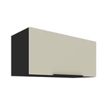 Kép 1/7 - Felső szekrény, cashmere/fekete, ARAKA 80 GU-36 1F