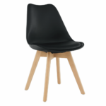 Kép 1/5 - Modern szék bükk és  fekete BALI NEW