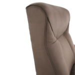 Kép 8/19 - Mechanikusan állítható pihenő fotel, szürkés barna textil, SUAREZ