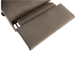 Kép 2/19 - Mechanikusan állítható pihenő fotel, szürkés barna textil, SUAREZ