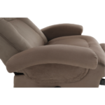 Kép 19/19 - Mechanikusan állítható pihenő fotel, szürkés barna textil, SUAREZ