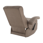 Kép 12/19 - Mechanikusan állítható pihenő fotel, szürkés barna textil, SUAREZ