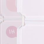 Kép 2/10 - Gyerek moduláris szekrény, rózsaszín/gyerek minta, NURMI