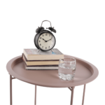 Kép 24/27 - Kisasztal levehető tálcával, nude rózsaszín, RENDER