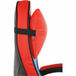 Kép 16/31 - Irodai/gamer szék, kék/piros, SPIDEX
