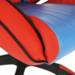 Kép 10/31 - Irodai/gamer szék, kék/piros, SPIDEX