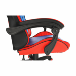 Kép 7/31 - Irodai/gamer szék, kék/piros, SPIDEX