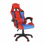 Kép 28/31 - Irodai/gamer szék, kék/piros, SPIDEX