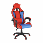 Kép 27/31 - Irodai/gamer szék, kék/piros, SPIDEX