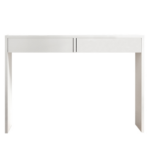Kép 1/4 - Modern fésülködő asztal VIOLET fehér
