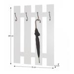 Kép 2/2 - Fogaspanel, fehér, KORADO NEW KV11