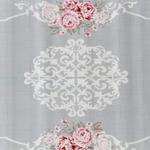 Kép 4/9 - Szőnyeg, szürke/virágok, 80x150, SEDEF tip 2