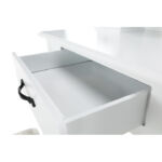 Kép 11/23 - Fésülködőasztal zsámollyal, fehér/ezüst, LINET NEW