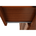 Kép 15/15 - Cipősszekrény, MDF laminált, amerikai cseresznye, FP 03