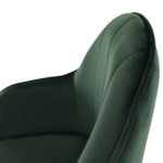 Kép 6/22 - irodai szék, zöld Velvet szövet/arany, EROL