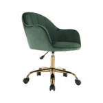 Kép 11/22 - irodai szék, zöld Velvet szövet/arany, EROL