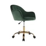 Kép 12/22 - irodai szék, zöld Velvet szövet/arany, EROL