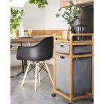 Kép 23/26 - Fotel, fekete/bükk, DAMEN NEW