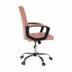 Kép 4/16 - Irodai szék, rózsaszín textilbőr RULIS