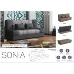 Kép 1/2 - Sonia ágyazható ágyneműtartós kanapé