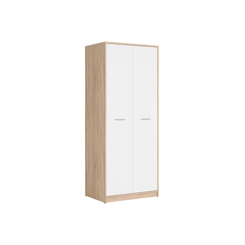 Nepo SZF2D gardróbszekrény sonoma/fehér